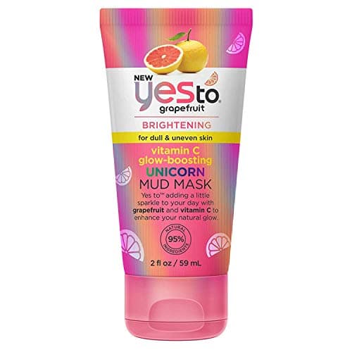 Image of Yes To Grapefruit Vitamin C Glow-Boosting Unicorn Mud Mask Tube, 113 g
