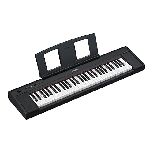Image of Yamaha NP-15 Piaggero Digital Keyboard with 61 Touch Sensitive Keys and 15 Instrumental Voices, Lightweight and Portable