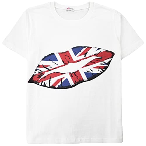 Image of A2Z 4 Kids Girls Boys T Shirts England Football World Cup - T Shirt 550 White 11-12