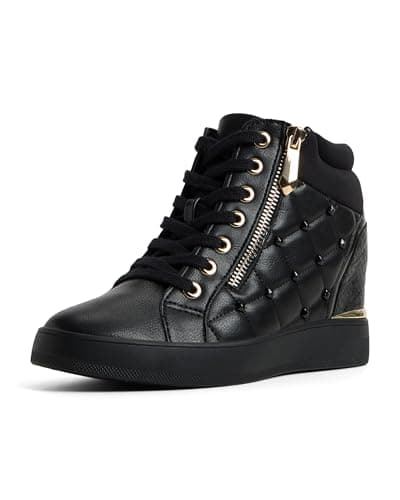 Image of Aldo Women's Ailannah Sneaker, Other Black, 2 UK