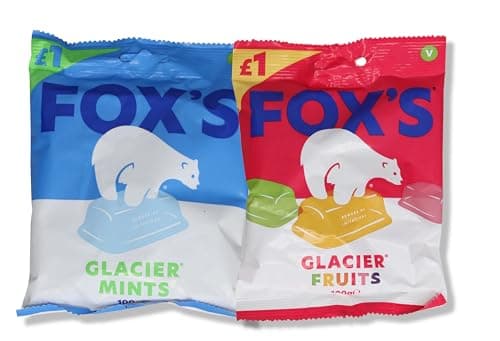 Image of 2x 100g Fox's Glacier Fruits & Mints – Bundled by GetInStyle Shop