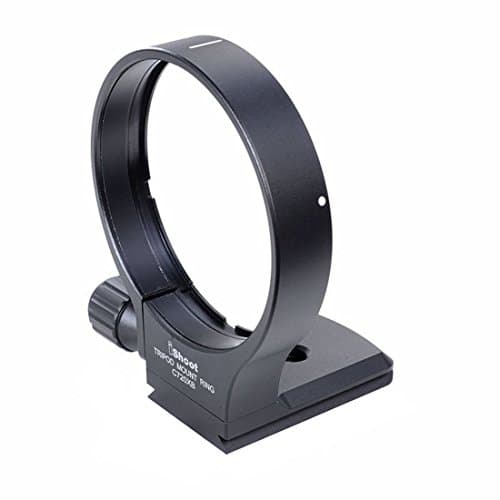 Image of iShoot Lens Collar Tripod Mount Ring B(W) CNC Machined for Canon EF 70-200mm f/2.8L USM/IS USM/IS II USM/III USM, EF 100-400mm f/4.5-5.6L IS USM, EF 35-350mm f/3.5-5.6L USM, EF 300mm f/4L IS USM