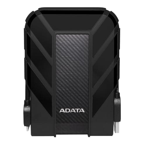 Image of ADATA HD710 Pro 1TB USB 3.1 IP68 Waterproof/Shockproof/Dustproof Ruggedized External Hard Drive, Black (AHD710P-1TU31-CBK)