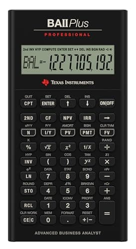 Image of Texas Instruments BA II Plus Professional Calculator