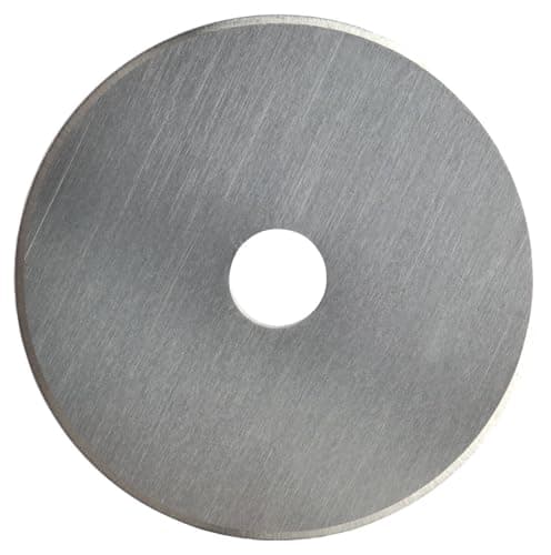 Image of Fiskars Original replacement blade, titanium roller blade for straight cuts, incl. blade holder, Ø 45 mm, steel with titanium coating, 1066043, Grey