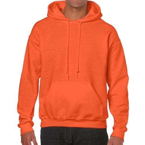Image of Gildan Heavy Blendâ Hooded Sweatshirt Sweatshirt, Orange, L Unisex Adult, Orange, L