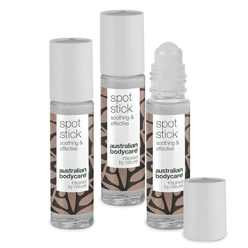 Image of Australian Bodycare Tea Tree Oil Spot Stick - Tea Tree Blemish Stick for Spots, pimples, Oily and Acne Prone Skin. Contains high Pharmaceutical Grade Australian Tea Tree Oil, 9ml (3 x Spot Stick)
