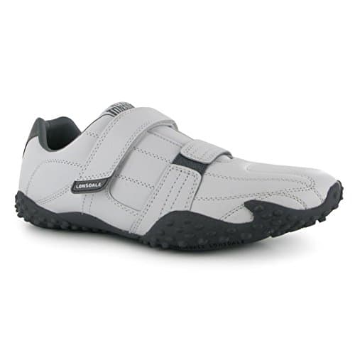 Image of Lonsdale Men's Trainers White white/grey