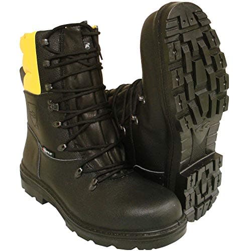 Image of Cofra Black & Yellow Chainsaw Forestry Aborist Boots Class 1 Size 11 Euro 45