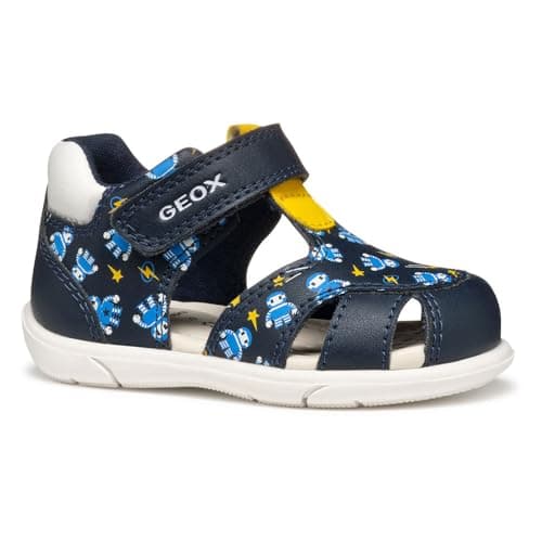 Image of Geox B SANDAL ZAPITO BOY, Baby - Jungen Sandal, Navy/Ochre,