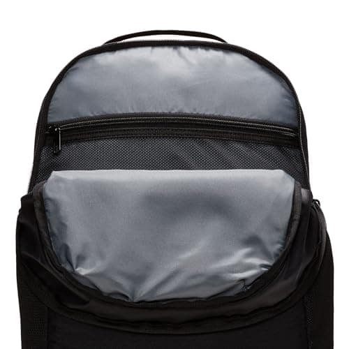 Image of NIKE BA5954-010 NK BRSLA M BKPK - 9,0 (24L) Sports backpack Unisex Adult BLACK/BLACK/WHITE Size MISC