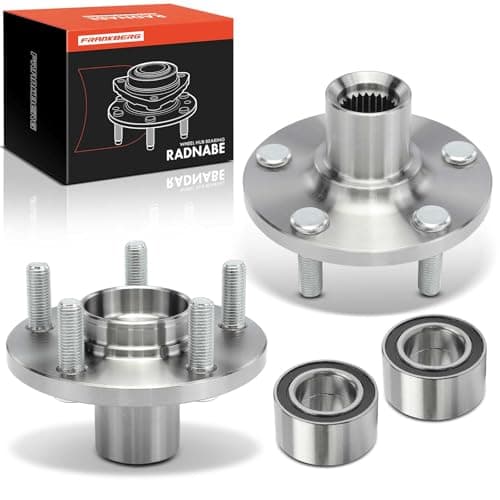 Image of Frankberg 2x Wheel Bearing Hub Front Left or Right Compatible with Neon II 1.6L 2.0L 1999-2006 PT Cruiser PT 1.6L-2.4L 2000-2010 Replace# 5272447AA