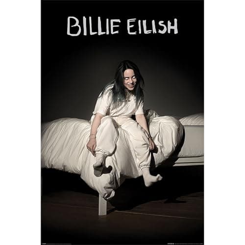 Image of Billie Eilish Pyramid Maxi Poster, Paper, Multi-Colour, 61 x 91.5cm