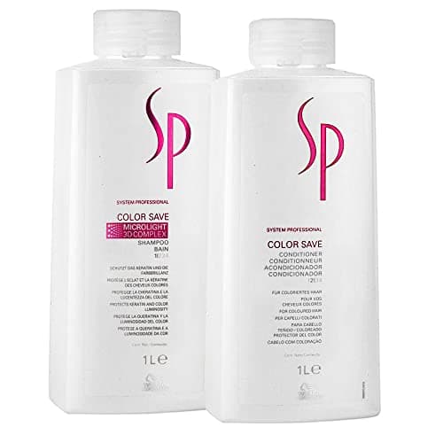 Image of Wella SP Color Save Shampoo 1000ml & Conditioner 1000ml