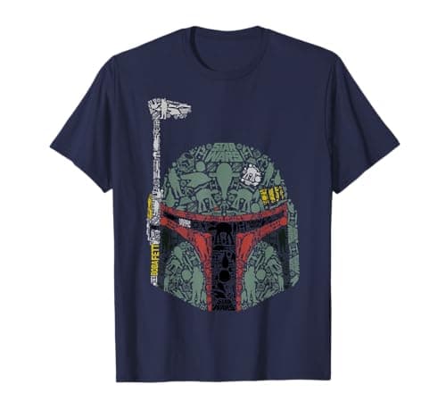 Image of Star Wars Boba Fett Movie Things Helmet T-Shirt