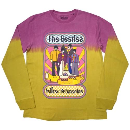 Image of The Beatles Yellow Submarine Band Frame Long Sleeve T Shirt L