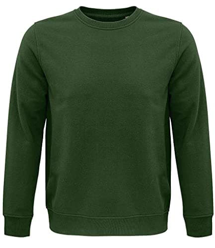 Image of COOZO Unisex Comet Organic Sweatshirt - Bottle Green - 3XL