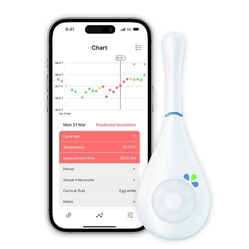 Image of Daysy Fertility Tracker & Digital Ovulation Tracker - Hormone-Free & Over 99% Accurate - Medical Device - Fertility Aid - Cycle tracking with App