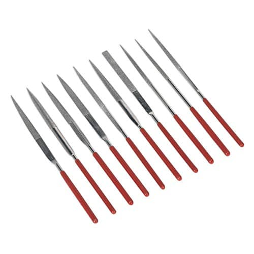 Image of Sealey Ak577 Diamond Needle File Set 10Pc