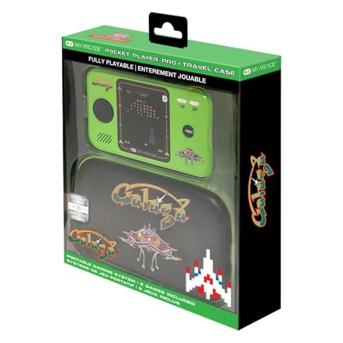 Image of My Arcade - DGUNL-7145 Galaga Pocket Player Pro Portable Game System with Carrying Case