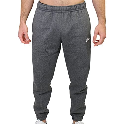 Image of NIKE Men's M Nsw Club Pant Cf Bb Sport Trousers, Charcoal Heathr/Anthracite/(White), S