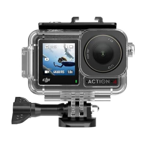 Image of Linghuang 40M Waterproof Case for DJI Osmo Action 5 Pro,4,3,Underwater Diving Case,Protective Case with Anti-fog Insert for DJI Osmo Action 5 Pro/4/3 Camera Accessories