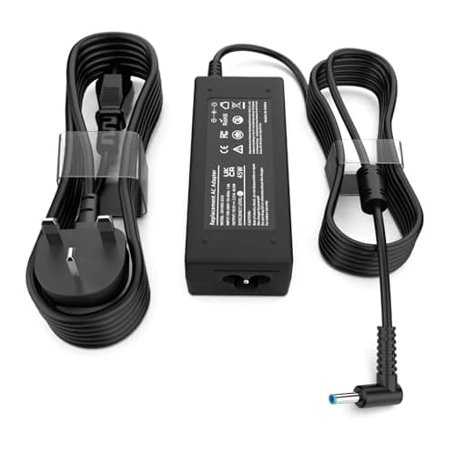 Image of Riabwwox 45W Laptop Charger Compatible with HP Charger, 19.5V 2.31A Power Supply Replacement HP Pavilion 14 11 13 15, ProBook 430 440, Elitebook 830 840 850, Chromebook 11 14, Stream, Envy 4.5mm x 3mm