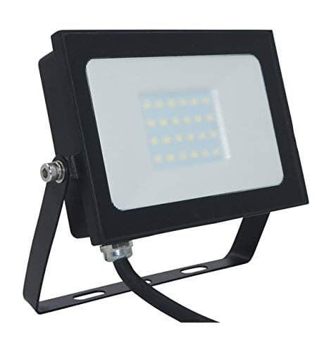 Image of Phoebe LED Floodlight 20W Atlas-Mini IP65 (100W Equivalent) 4000K Cool White Black 1500lm Floodlights Security External Outdoor Weatherproof Light