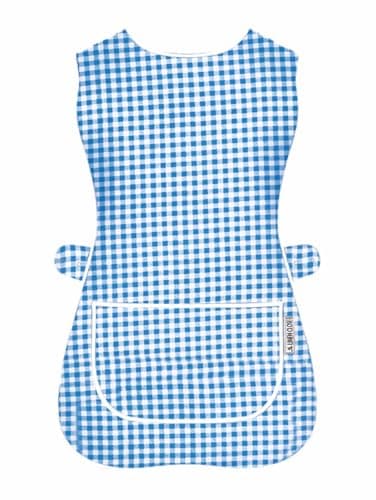 Image of LINEN CLOSET Womens Tabards with Pockets for Men Ladies Cleaning Catering Chef Kitchen Aprons Unisex Hygea Tabard Apron Work Tabards