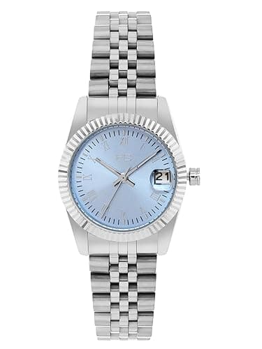 Image of French Connection Analog Women's Watch, SILVER, Modern