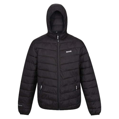 Image of Regatta Mens Hooded Hillpack Outdoor Active Padded Jackets - Perfect for Walking, Hiking & Camping