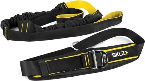 Image of SKLZ Acceleration Trainer with 1.5m Length, Enhance Speed & Power, Portable Resistance Training System-Multi-Directional Use, Force Absorbing Handles, Ideal for Agility, Quickness, Lower Body Strength