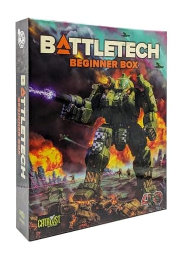 Image of Catalyst Game Labs BattleTech | Beginner Box 40th Anniversary, Strategy Board Game, for 2 Players and Ages 14+