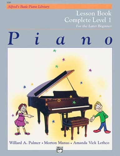 Image of Alfred's Basic Piano Library: Lesson Book Complete Level 1