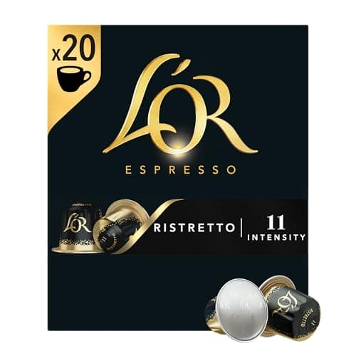 Image of L'OR Espresso Ristretto Coffee Pods x 20 Intensity 11, Pack of 10