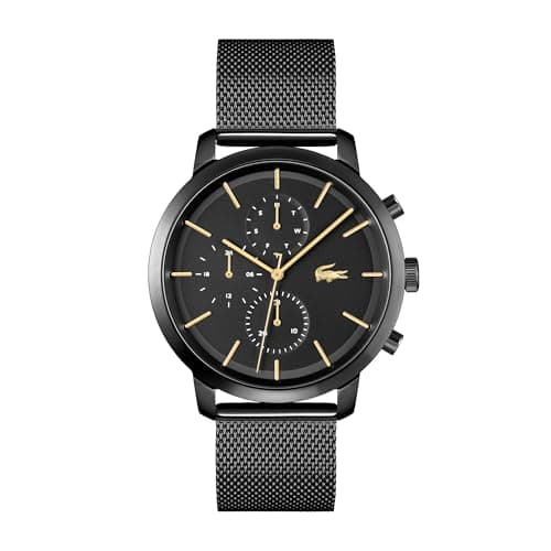 Image of Lacoste Analogue Multifunction Quartz Watch for men Collection Replay with Stainless Steel or Leather bracelet