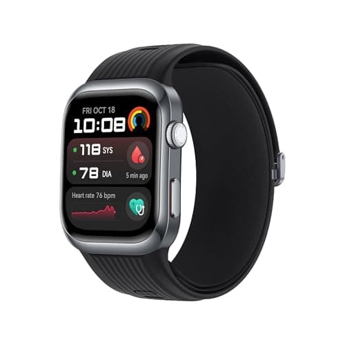 Image of HUAWEI Watch D2 Smartwatch, 1.82 Inch AMOLED Display, Ambulatory Blood Pressure Monitor, Slim Design, ECG, Smart Lifestyle Functions, Health Community, Compatible with iOS & Android, Black