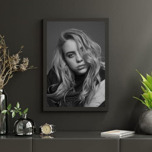 Image of Generic Billie Eilish Vogue Singer Model Wall Art Photo Picture Print Poster A4 (02)