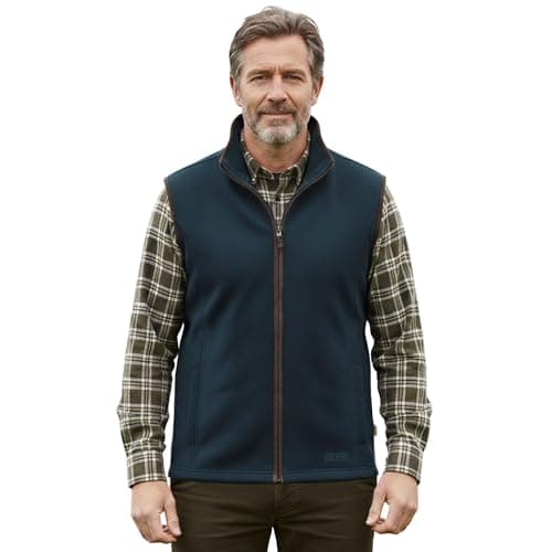 Image of Game Mens Stanton Country Fleece Gilet | Bodywarmer