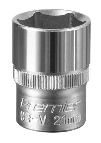 Image of Sealey S1221 Walldrive Socket 21Mm 1/2Sq Drive