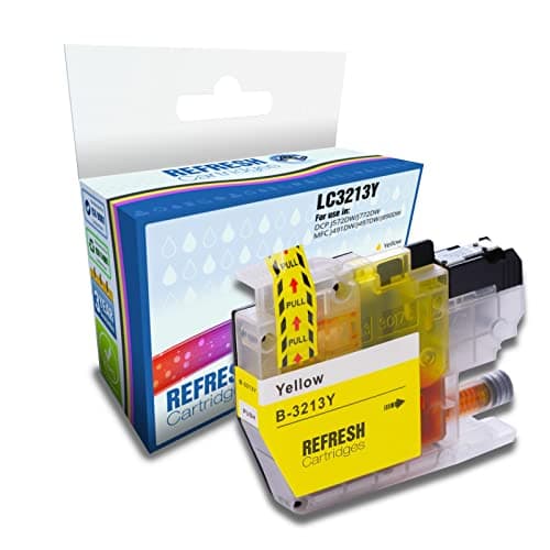 Image of Refresh Cartridges Compatible Ink Cartridge Replacement for Brother LC3213Y (Yellow)