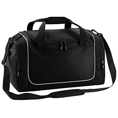 Image of New Quadra Teamwear Sports Locker Holdall Bag Black/Light Grey One Size