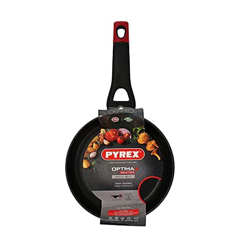 Image of Pyrex Optima + Forged Aluminium Frying Pan 22 cm, Black,4937811