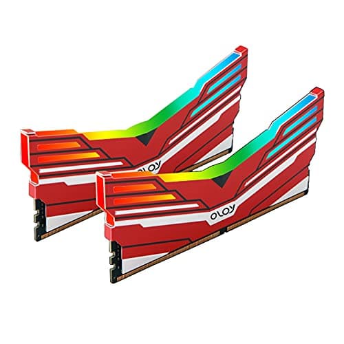 Image of OLOy DDR4 RAM 16GB (2x8GB) WarHawk Aura Sync RGB 3000 MHz CL16 1.35V 288-Pin Desktop Gaming UDIMM (MD4U083016BCDA)
