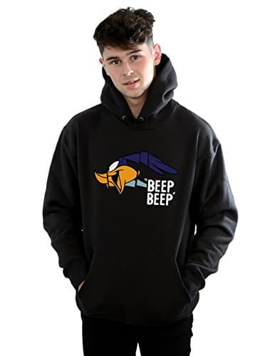 Image of LOONEY TUNES Men's Tweety Pie Head Hoodie XXX-Large Black
