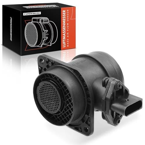 Image of Frankberg Mass Airflow Sensor Compatible with A3 8L1 8P7 8PA Ibiza II 6K1 Fabia II 542 545 Superb II 3T4 3T5 1.4L-2.0L Diesel 1995-2011