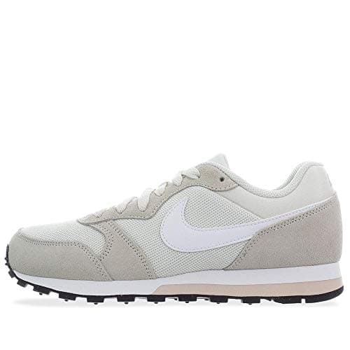 Image of Nike WMNS NIKE MD RUNNER 2, Women’s Fitness Shoes, Multicolour (PHANTOM/WHITE-LIGHT CREAM-PARTICLE BEIGE 011), 4 UK (37.5 EU)