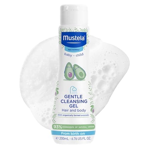Image of Mustela BÉBÉ mild cleansing gel for hair and body 200 ml