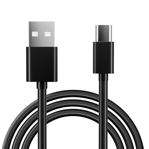 Image of pluX Fast Charging Cable for Alcatel 1B 2022 / Alcatel 1S 1SE 2020 / Alcatel 1S 2021 / Alcatel 3L 2021 2020 / Alcatel 1B 2020 / Alcatel 1V 1C / Alcatel 3X 2020 [3.3ft/1m] Micro USB (BLACK)