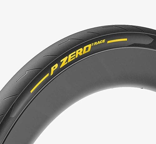 Image of Pirelli P-Zero Race Folding Road Bike Tyre, 700 x 28c, Yellow
